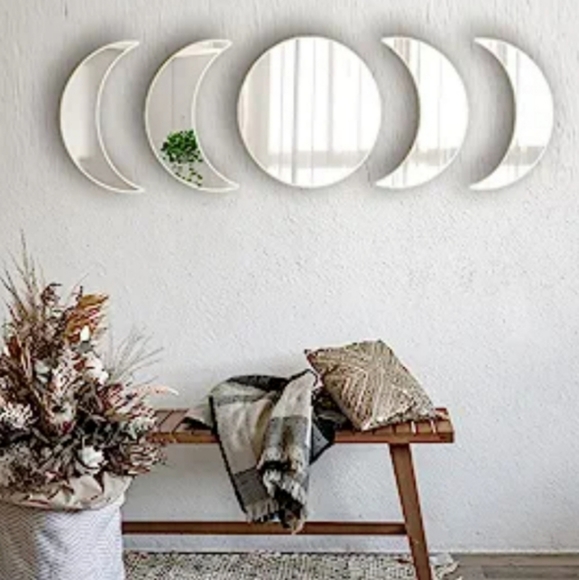 roses_garden Other - Moon Phase Mirror Wall Art NWT